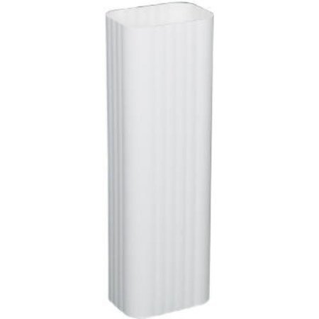 AMERIMAX HOME PRODUCTS 3x4 WHT ALU Downspout 4601100120